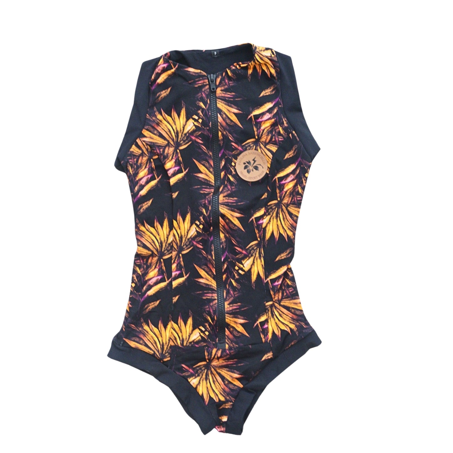Paulina Sabioncello Short Sleeve Swimsuit