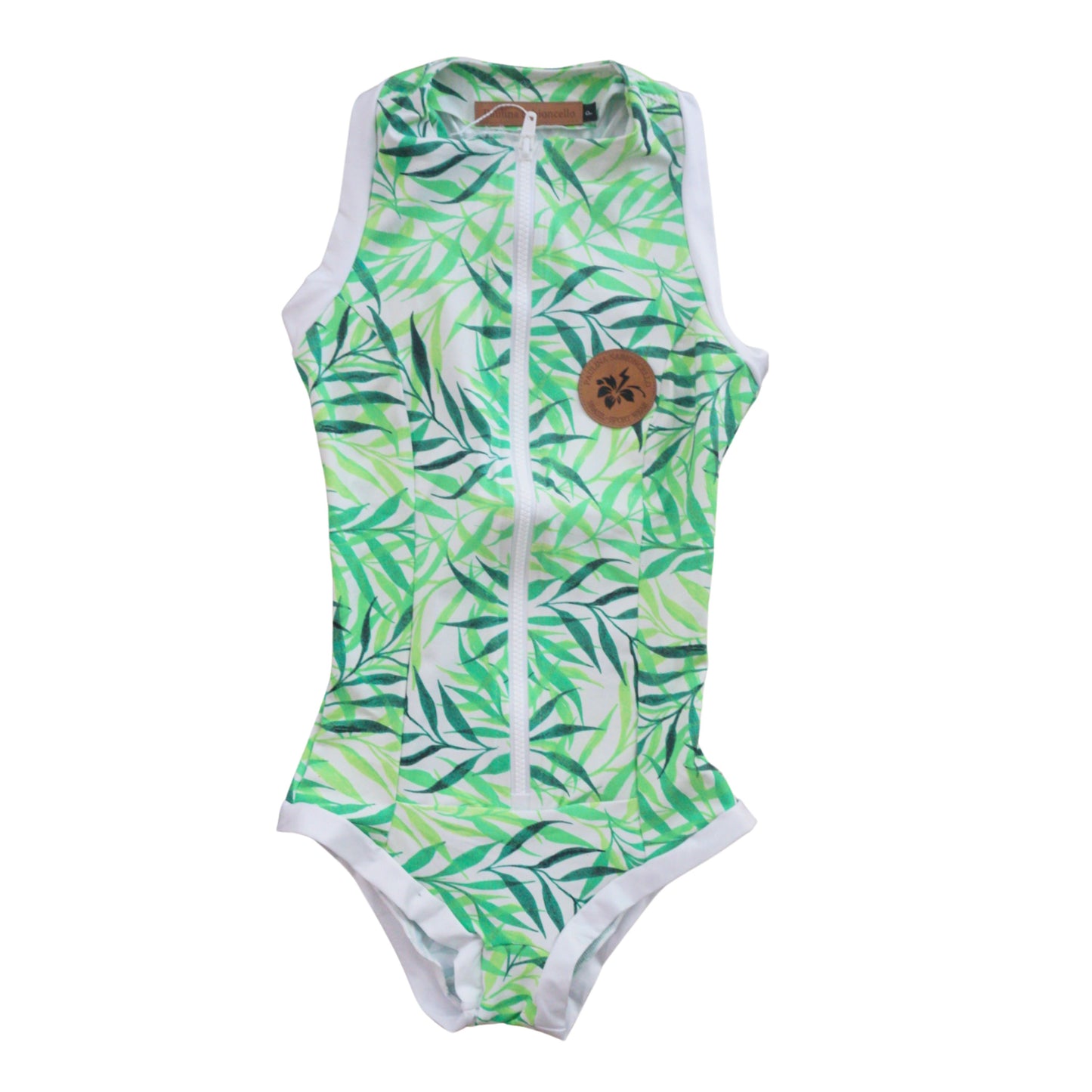 Paulina Sabioncello Short Sleeve Swimsuit