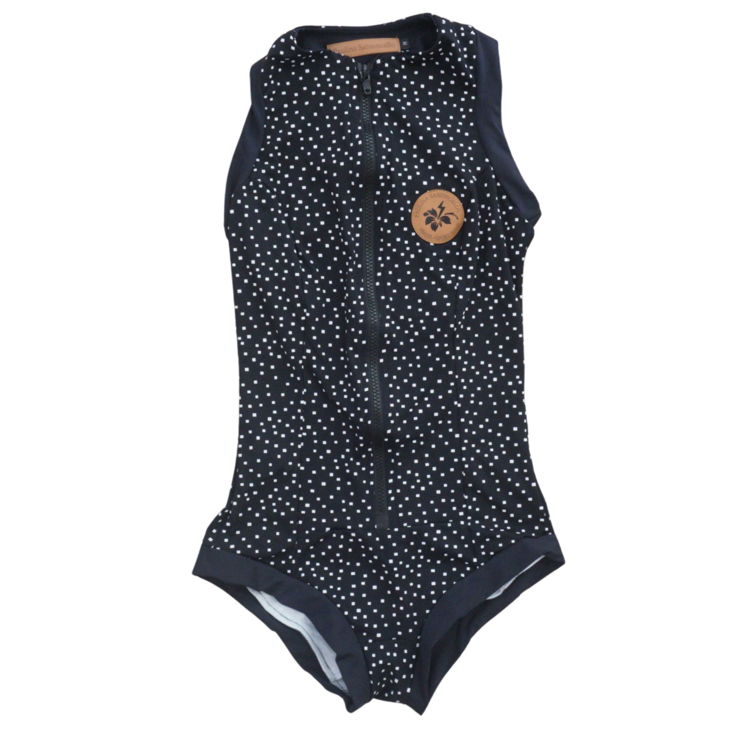 Paulina Sabioncello Short Sleeve Swimsuit