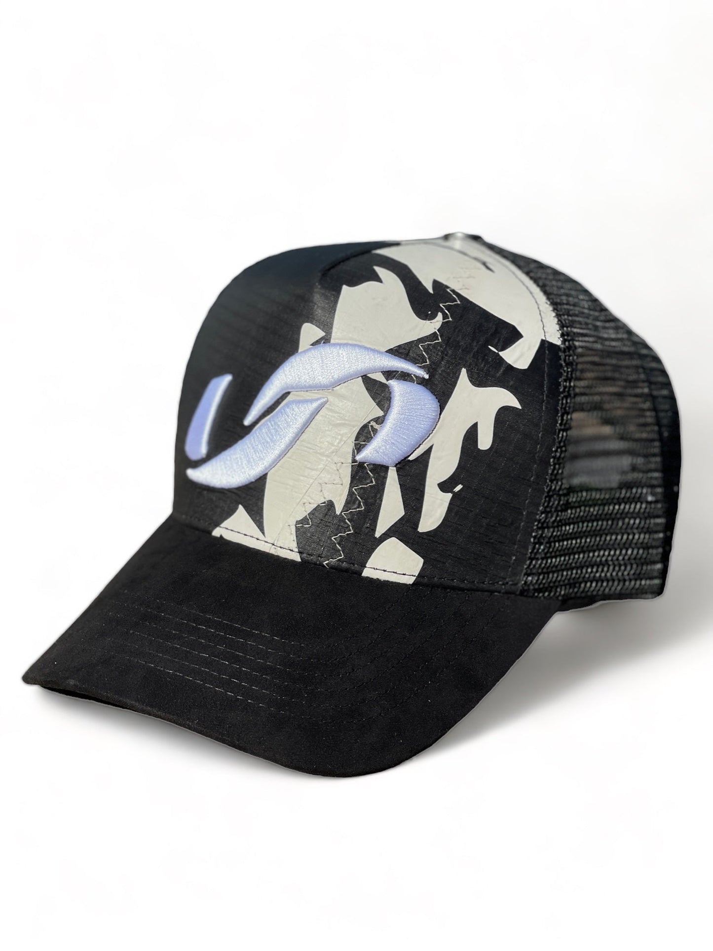 Trucker Hat front repurposed kite